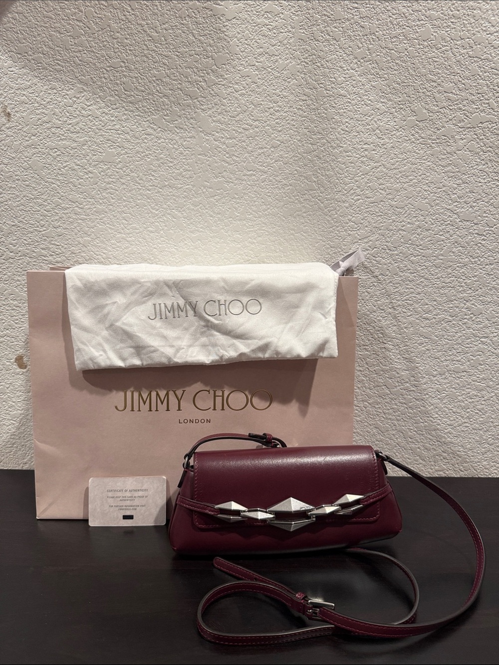 Jimmy Choo Diamond East/West Small Bag